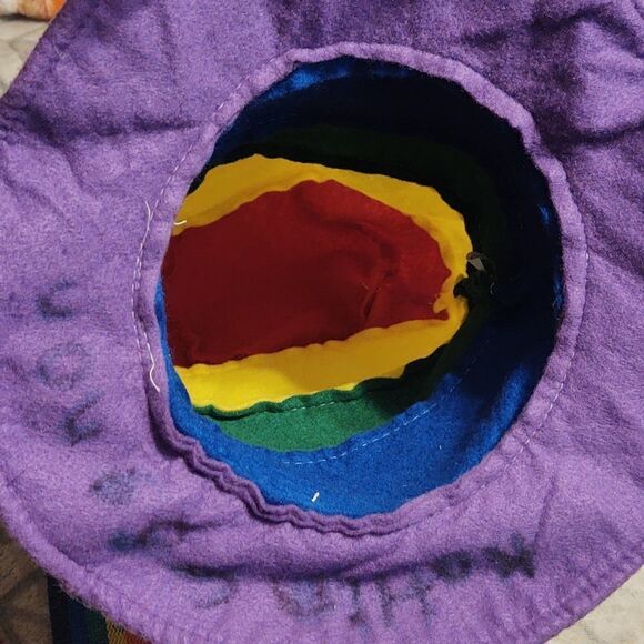 🌈 rainbow hat and suspenders set - Picture 9 of 9